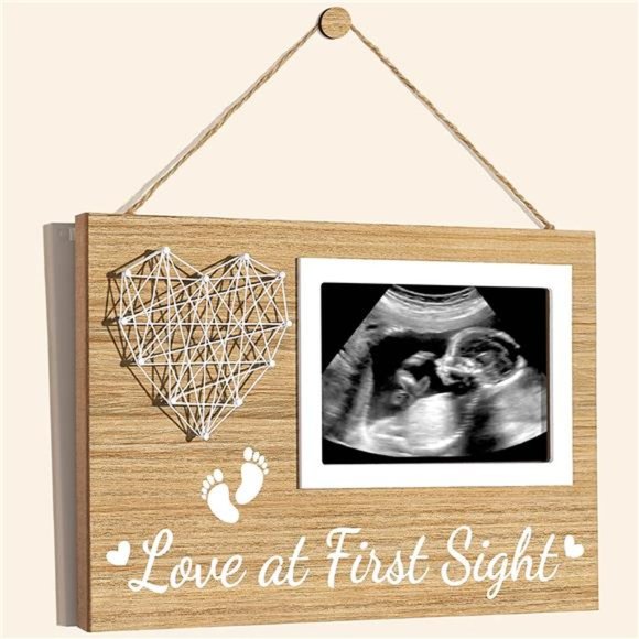 New Mom Baby Ultrasound Picture Frame Sonogram Keepsake Frame -4x6 Photo - Picture 1 of 7
